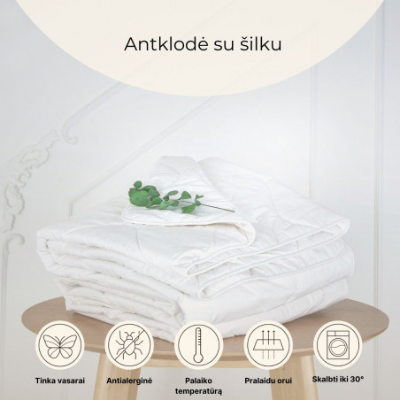 Blanket with Silk | Home textiles
