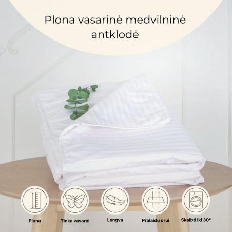 Thin summer cotton blanket