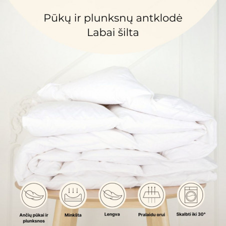Down and feather blanket | Very warm