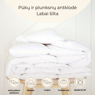 Down and feather blanket | Very warm