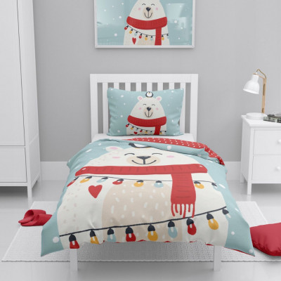 Children's bedding set WHITE BEAR