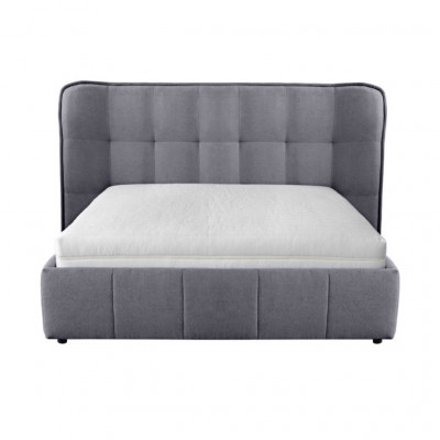 Bed with mattress Dallas | Grey