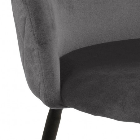 Kėdė LOUISE Pilka | valgomojo-kedes | NMF Home