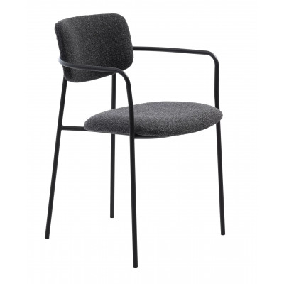 ZAMA CHAIR DARK GREY MELANGE