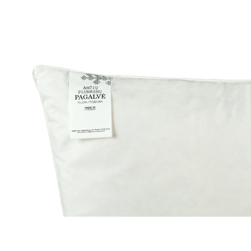 copy of Подушка из пуха и пера | Белая