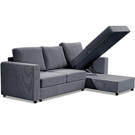 Sofa bed Paris Small | Dark grey