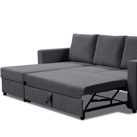 Sofa bed Paris Small | Dark grey