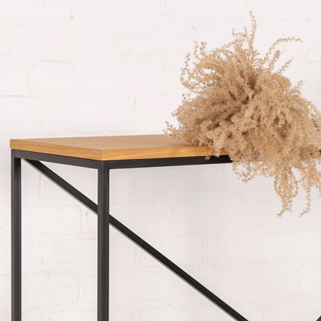 Console table FOREST Cross | oak