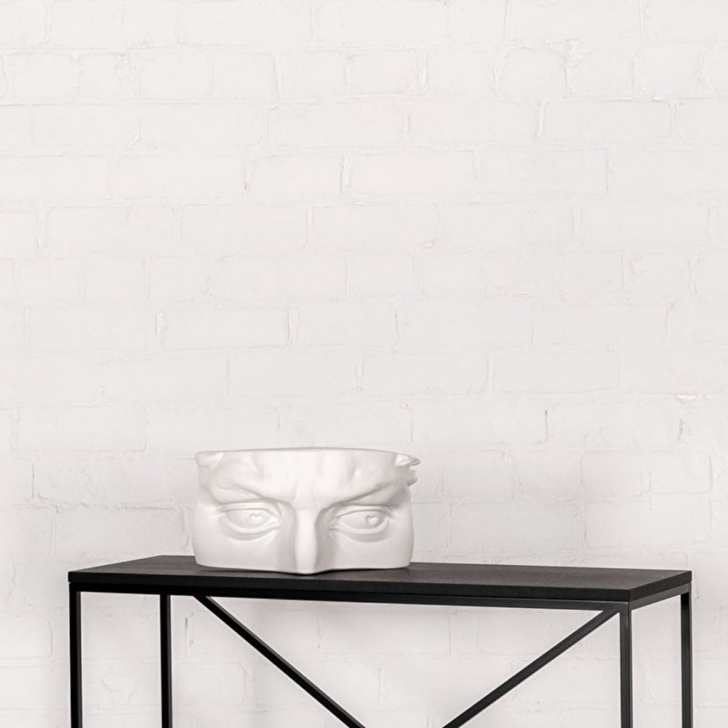 Console table FOREST Cross | Black oak