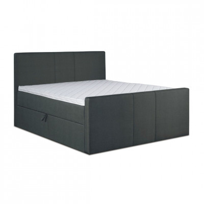Bed with mattress Amberbox | Black