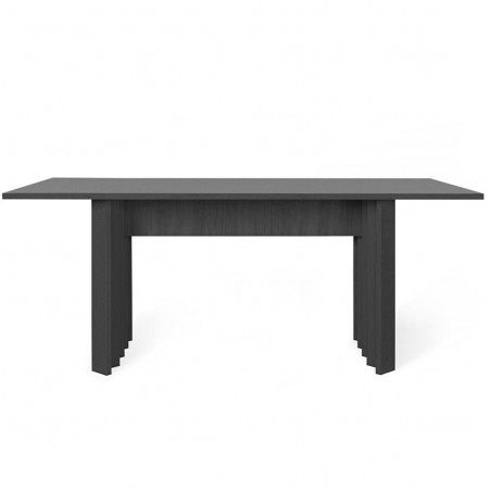 Valgomojo stalas Zigzag | Juodas | valgomojo-stalai | NMF Home