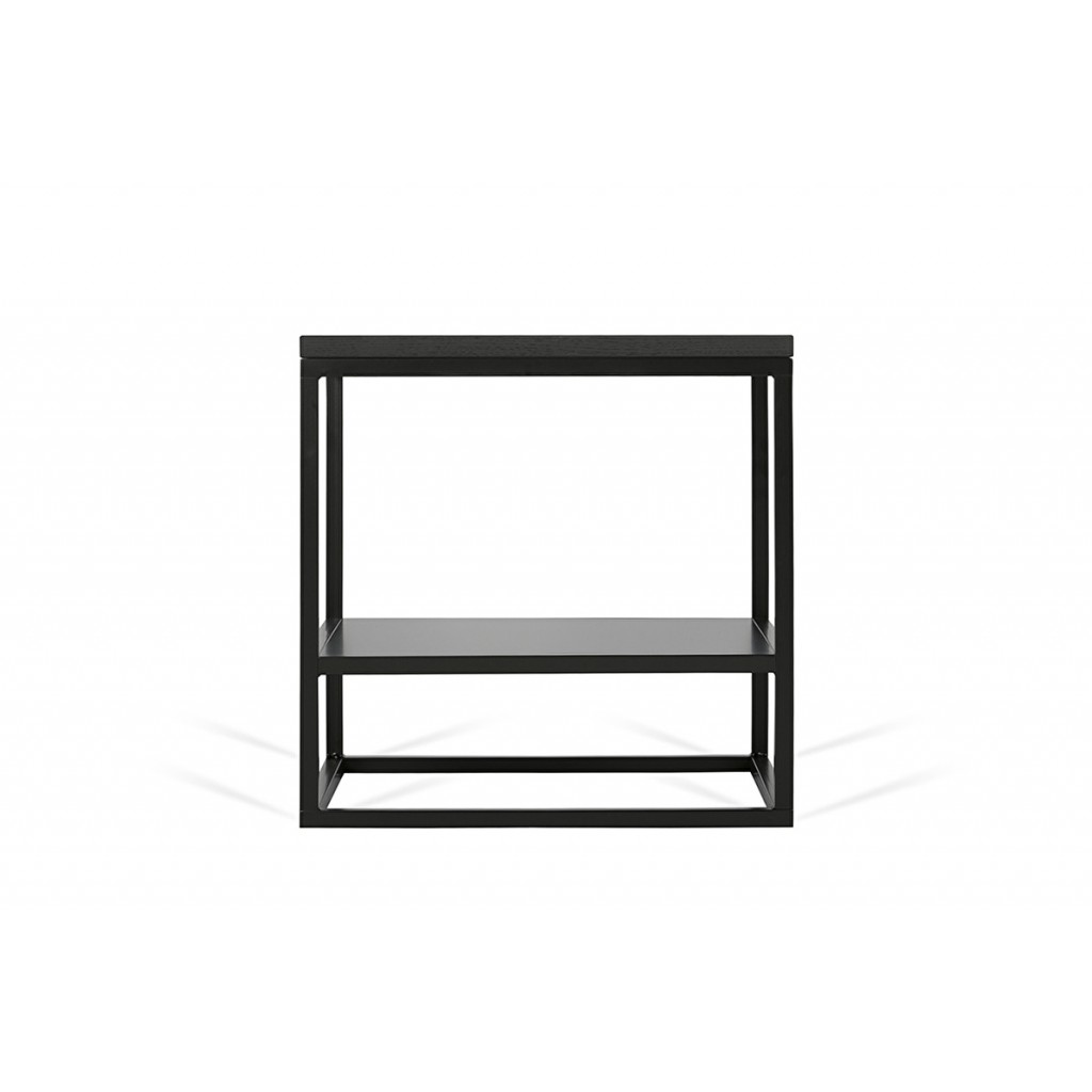 Side table FOREST DUO | Black oak