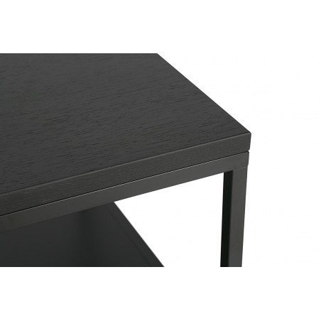 Side table FOREST DUO | Black oak