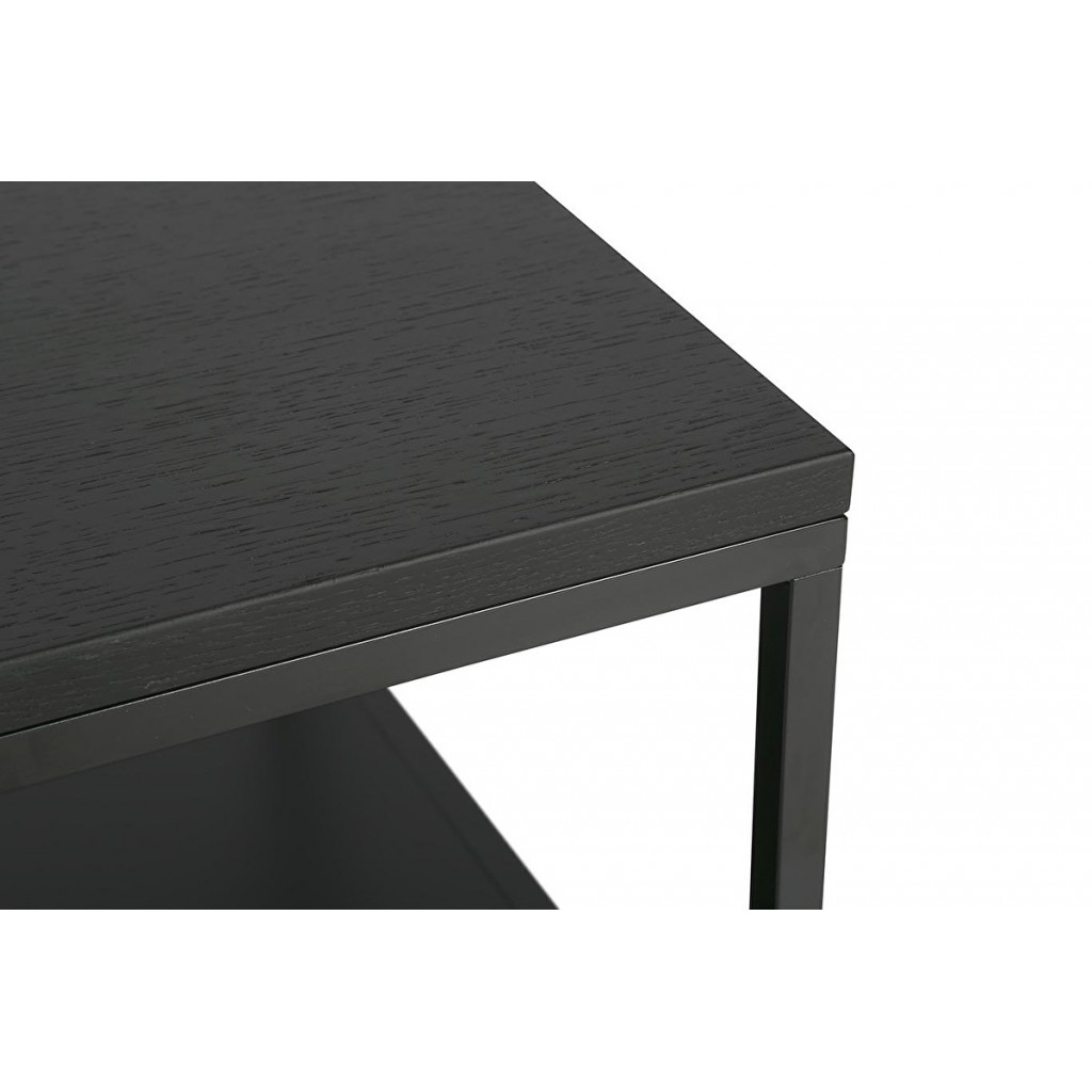 Side table FOREST DUO | Black oak