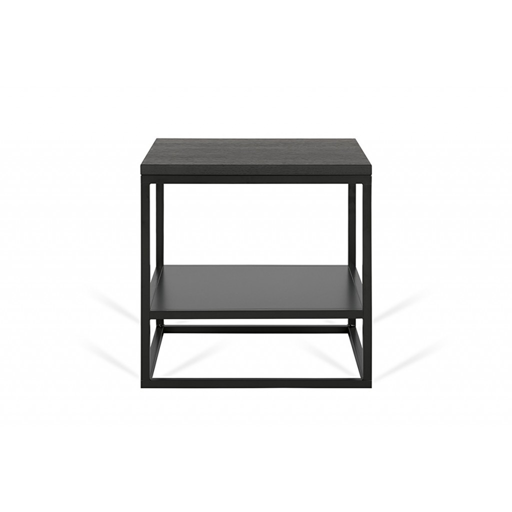 Side table FOREST DUO | Black oak