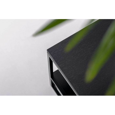 Side table FOREST DUO | Black oak