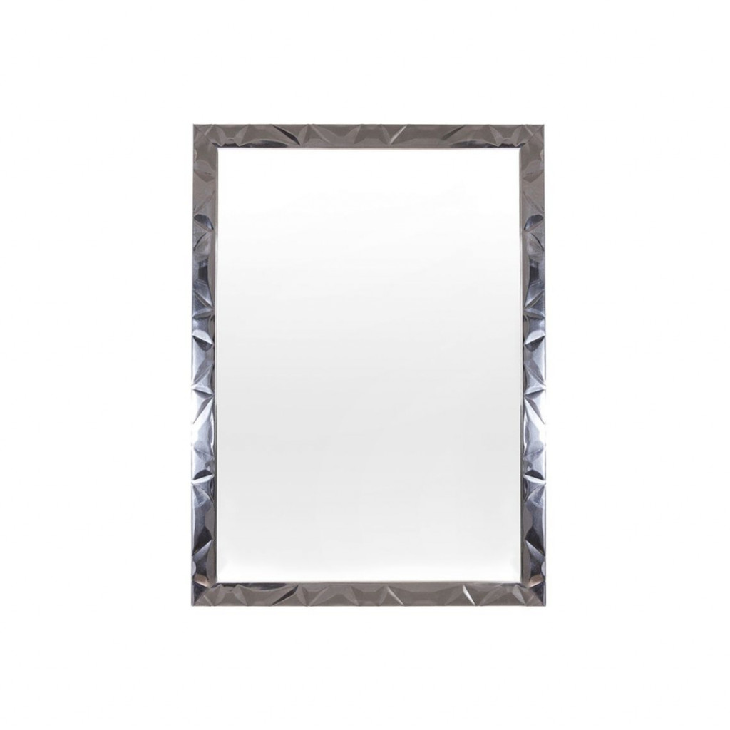 Pakabinamas veidrodis Modern Silver glossy 15 | pakabinami-veidrodziai | NMF Home