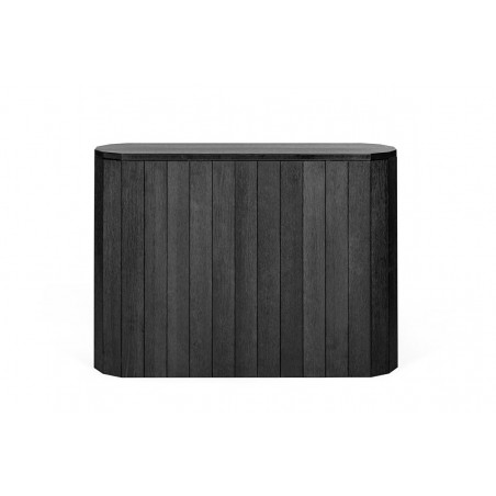 Revolve console table black