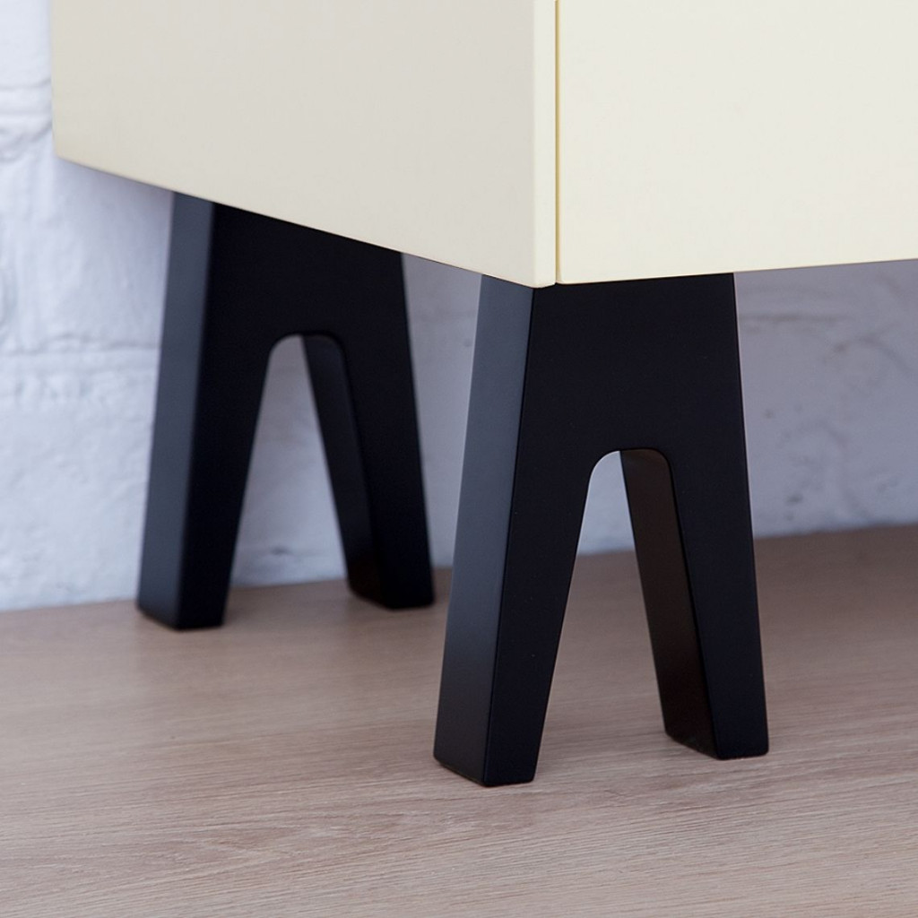 Footstool Moe white Footstool Moe white