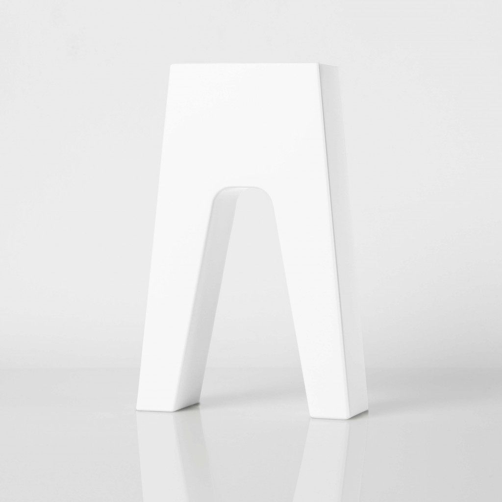 Footstool Moe white Footstool Moe white