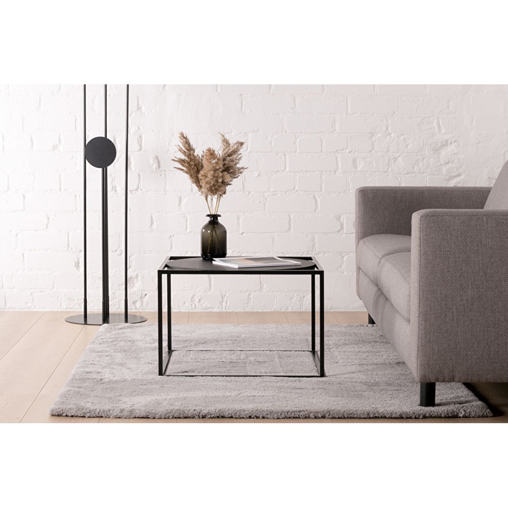 Coffee table Forest Round Black Oak
