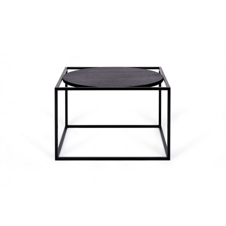 Coffee table Forest Round Black Oak