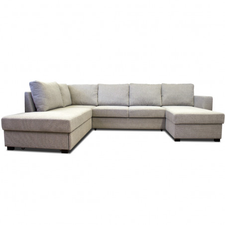 Sofa bed Paris U-shaped | Beige