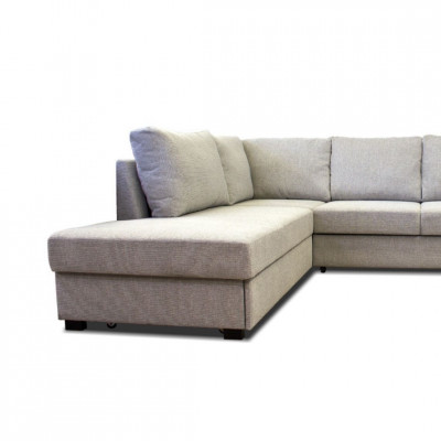 Sofa bed Paris U-shaped | Beige