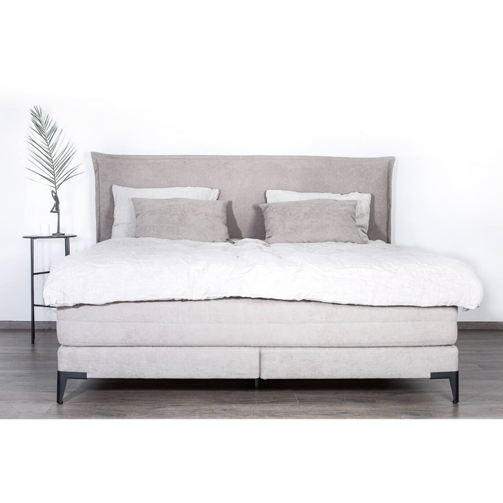 Bed with mattress Sunny | Sand