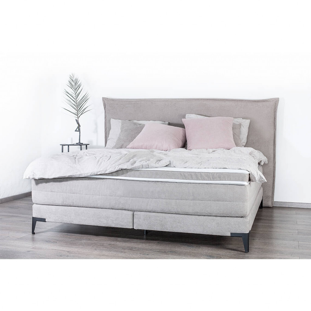 Bed with mattress Sunny | Sand