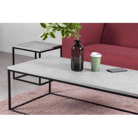 FOREST long coffee table | Concrete