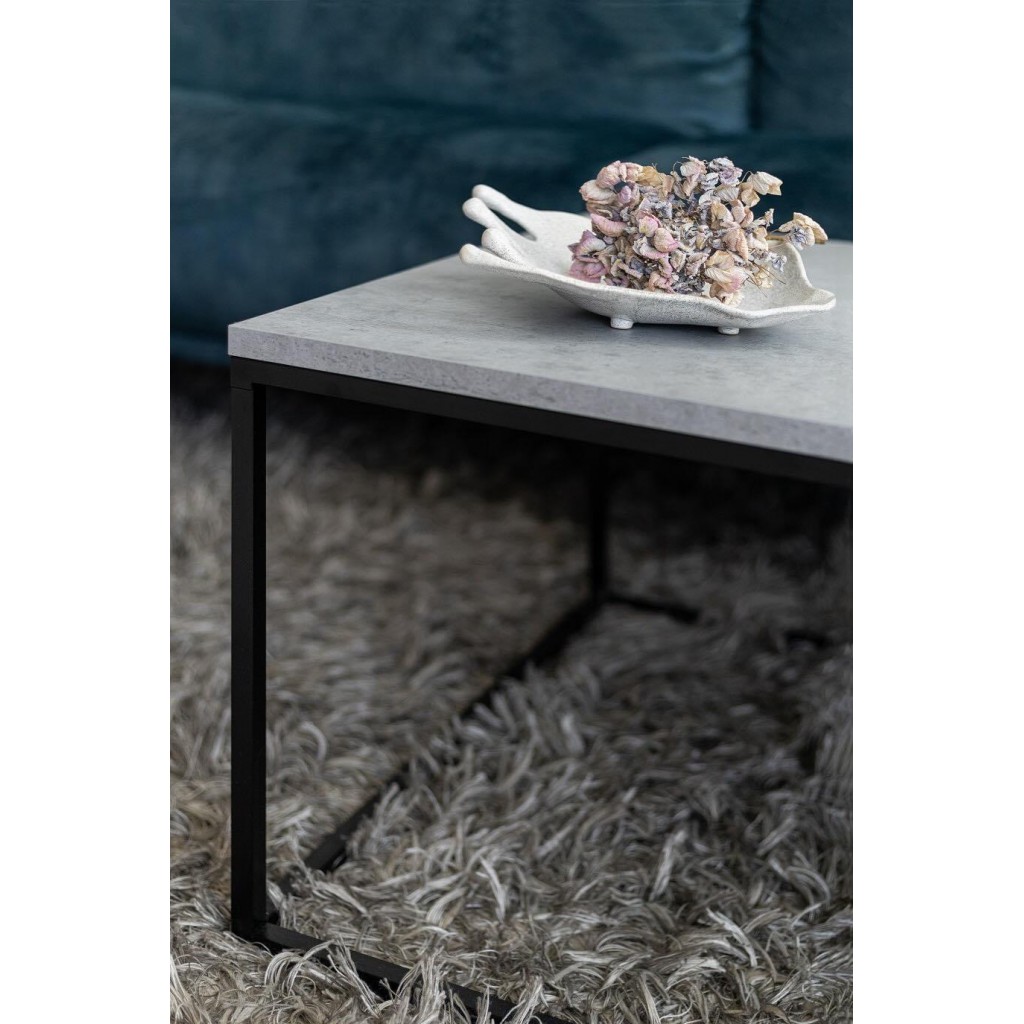 FOREST long coffee table | Concrete