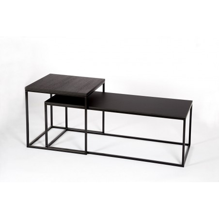 Side table FOREST Nesting | Black oak