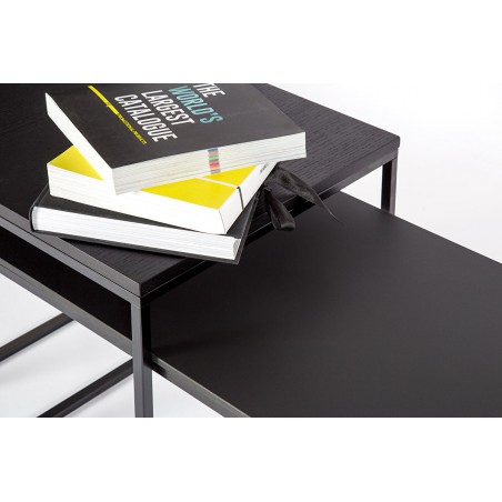 Side table FOREST Nesting | Black oak