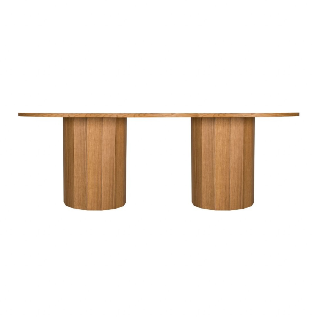 Long dining table Revolve Light Oak Long dining table Revolve Light Oak