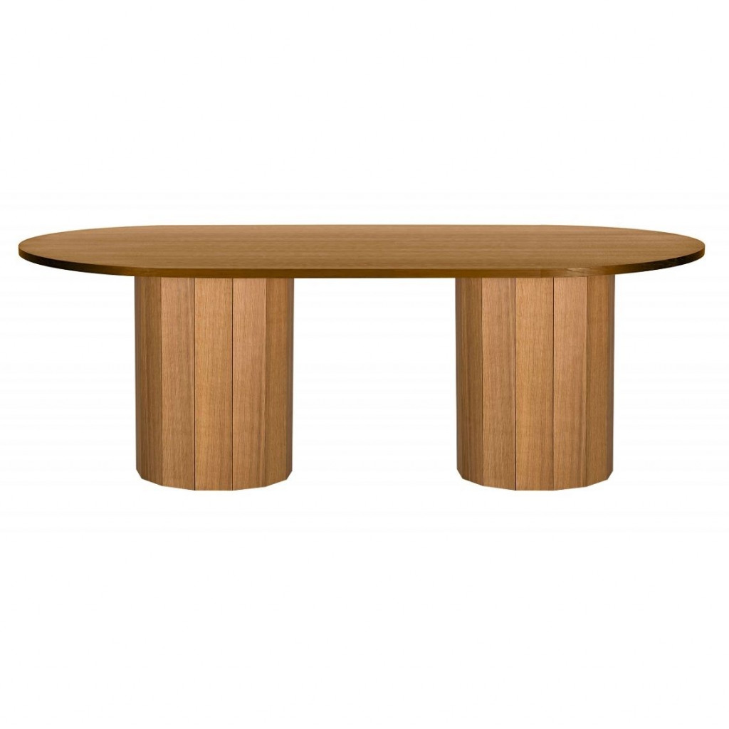 Long dining table Revolve Light Oak Long dining table Revolve Light Oak