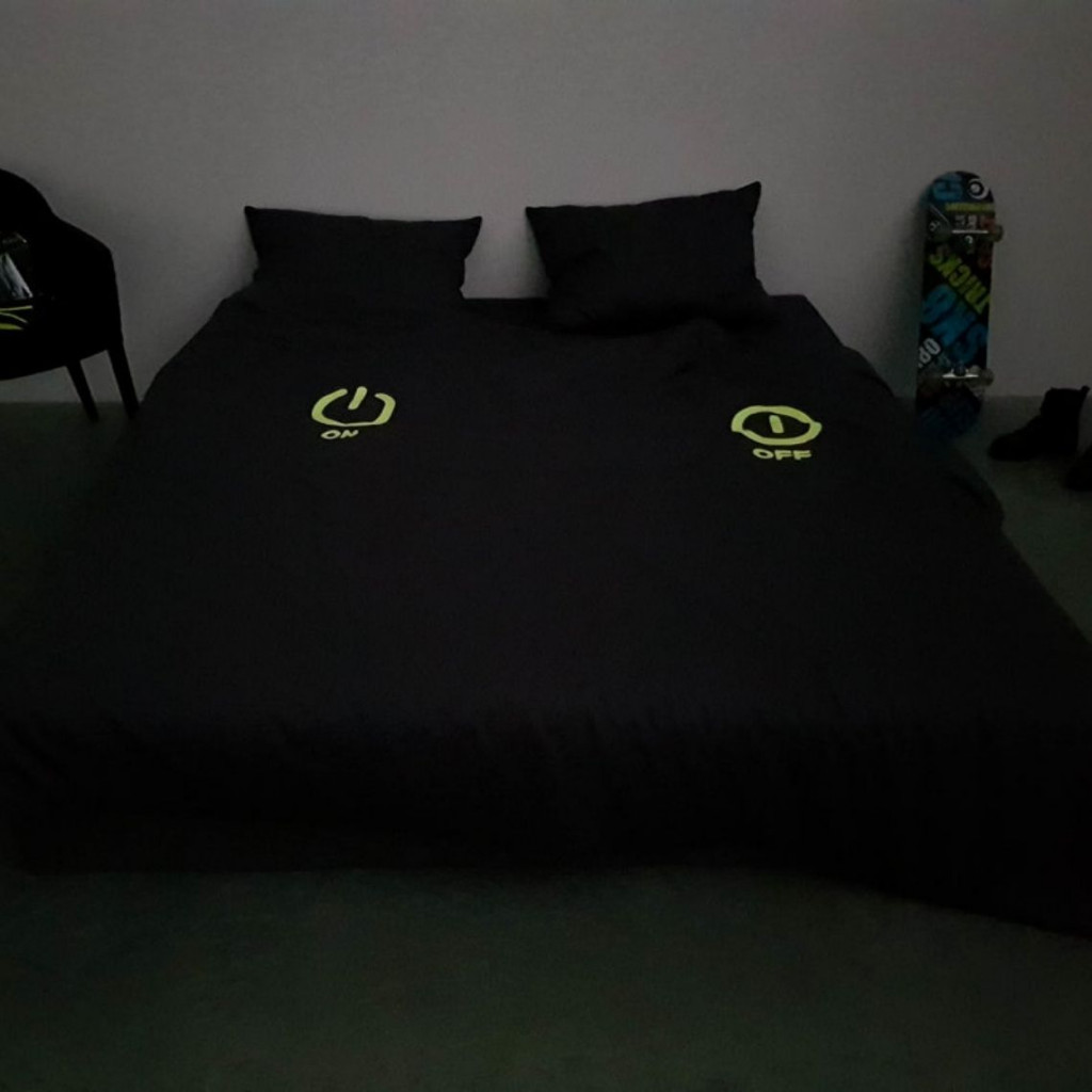 Bed linen covers set ENIGMA Night On/Off Bed linen covers set ENIGMA Night On/Off