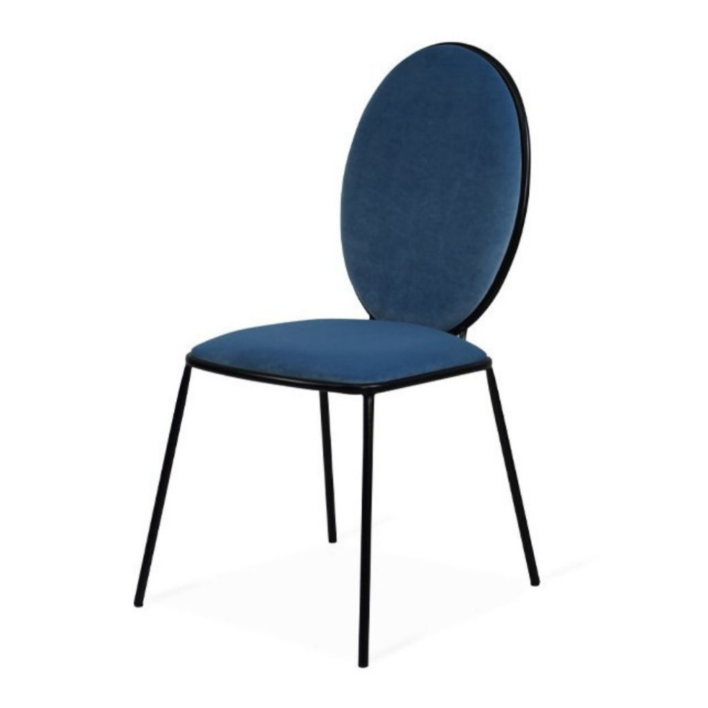 Kėdė Rose | Mėlyna | valgomojo-kedes | NMF Home
