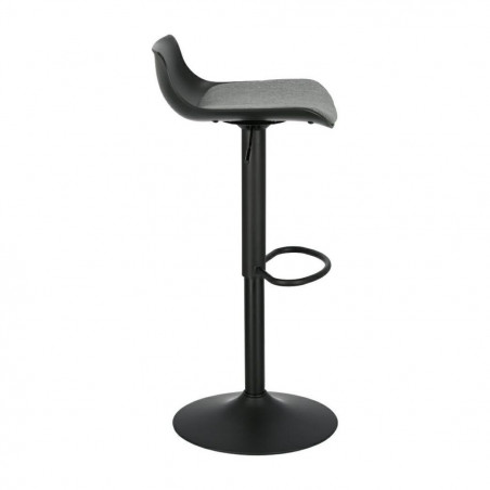 Pusbario kėdė SIMPLET FABRIC Black | Juoda | pusbario-kedes | NMF Home