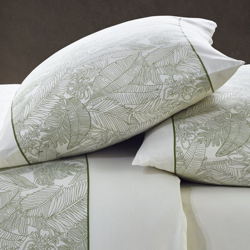 Bedding set LEAF Green | Green Bedding set LEAF Green | Green