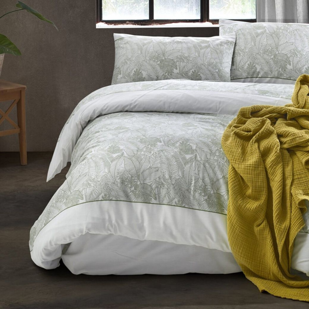 Bedding set LEAF Green | Green Bedding set LEAF Green | Green