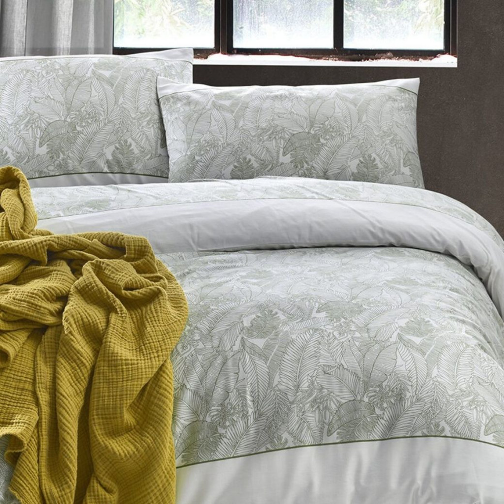 Bedding set LEAF Green | Green Bedding set LEAF Green | Green