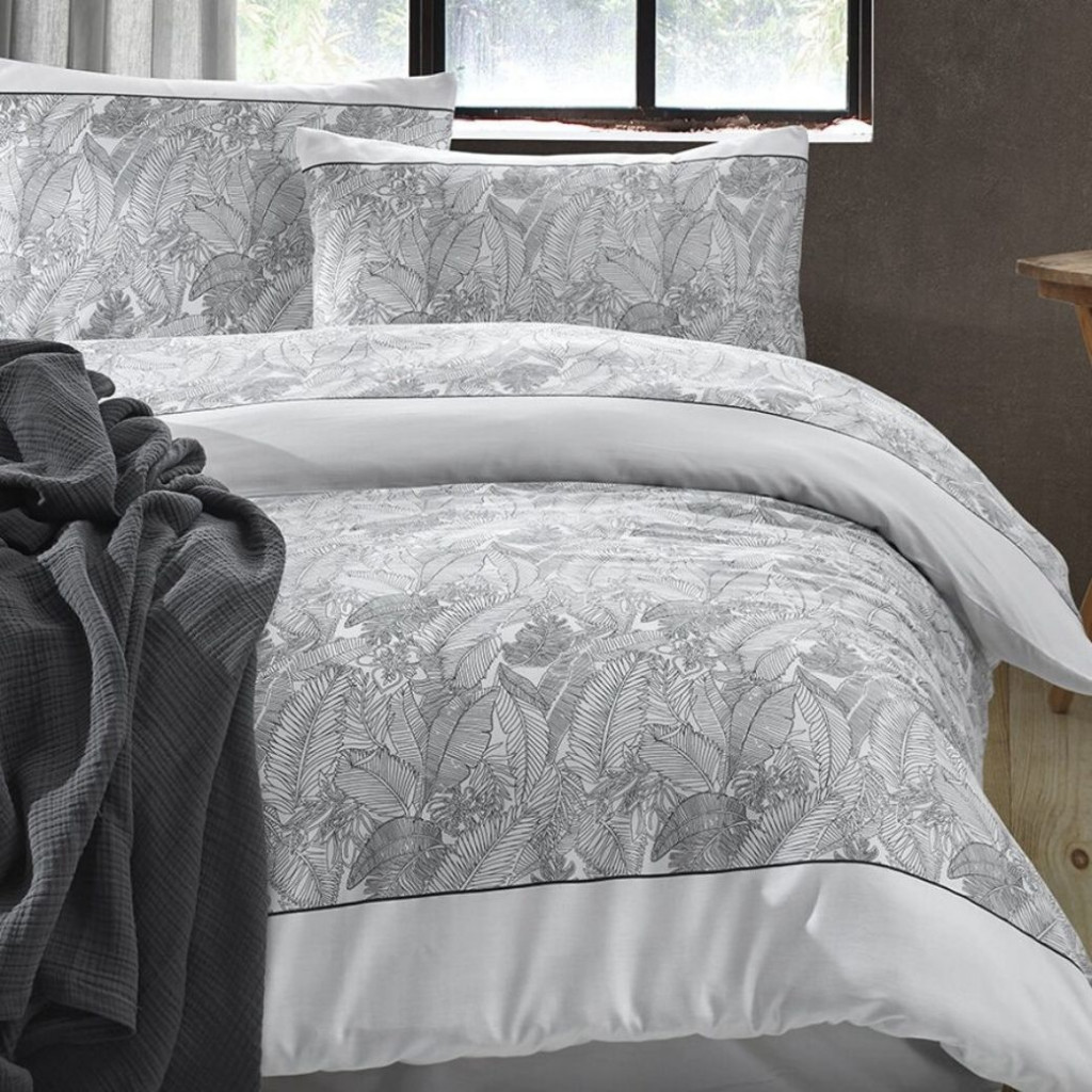 Bedspread MUSLIN Black | Antracite Bedspread MUSLIN Black | Antracite