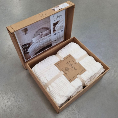 Bedspread APOLLO Cream | Cream