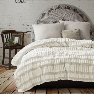 Bedspread APOLLO Cream | Cream