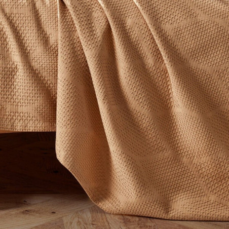 Bedspread with pillowcases VIRA Beige | Yellow