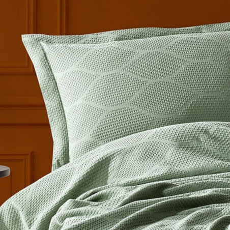Bedspread with pillowcases VIRA Green | Green