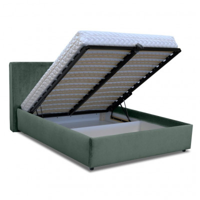 Bed with mattress Maja 2 | Green