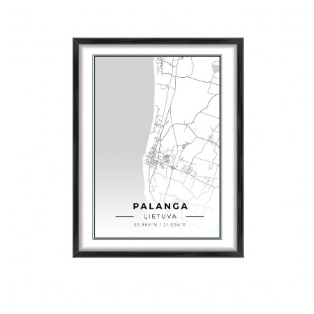 Miesto žemėlapis Palanga | paveikslai | NMF Home
