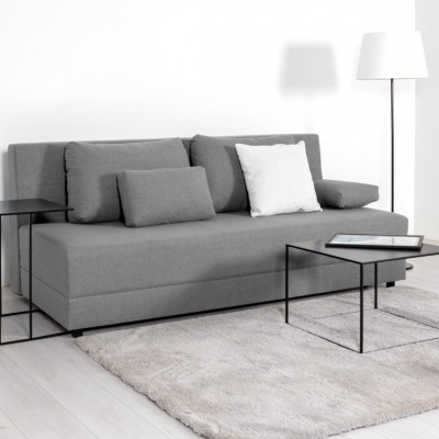 Dīvāns gulta Juna | Pelēks | dvani | NMF Home